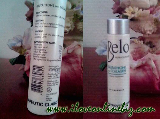 Belo Glutathione with Collagen Capsule Review